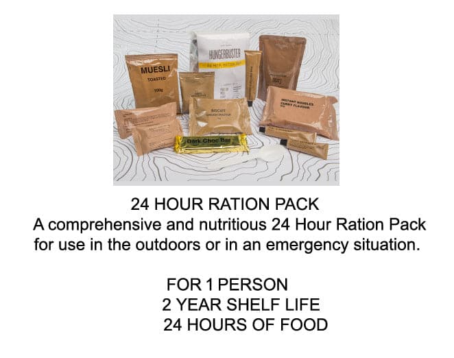 RECON Mil-Spec Ration Packs (MRE) Meals Ready To Eat - Image 9