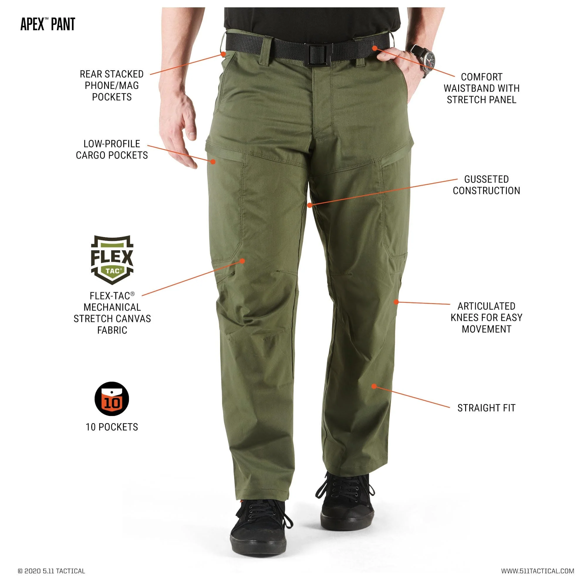 5.11 Tactical Apex Pants - Image 8