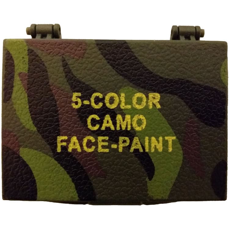 5 Colour Face Paint Camo Cream Compact - Image 3