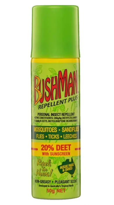 Bushman Plus Insect Repellent Aerosol 50g