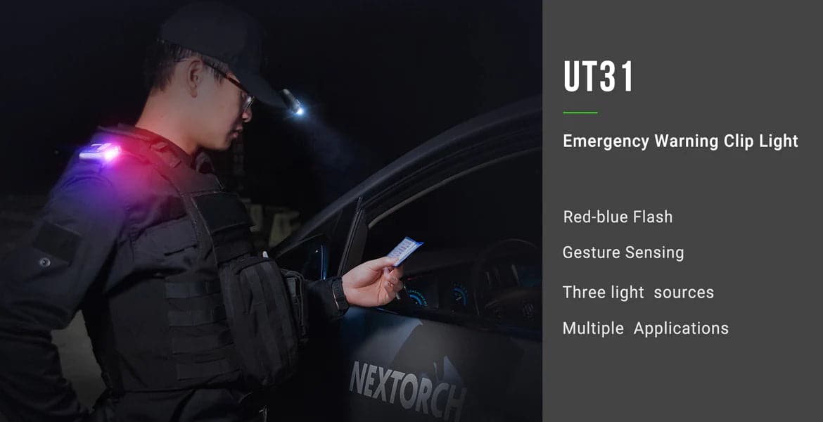 Nextorch  U series compact multi function UT31 Emergency Safety/Warning Clip Light - Image 5