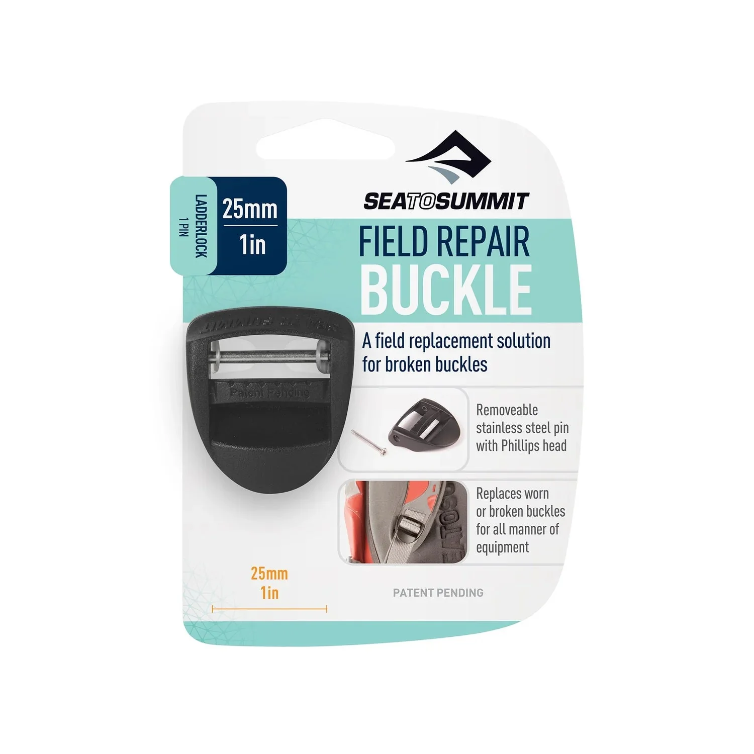 Sea to Summit Field Repair Buckles - Side Release & Ladder lock - Image 10