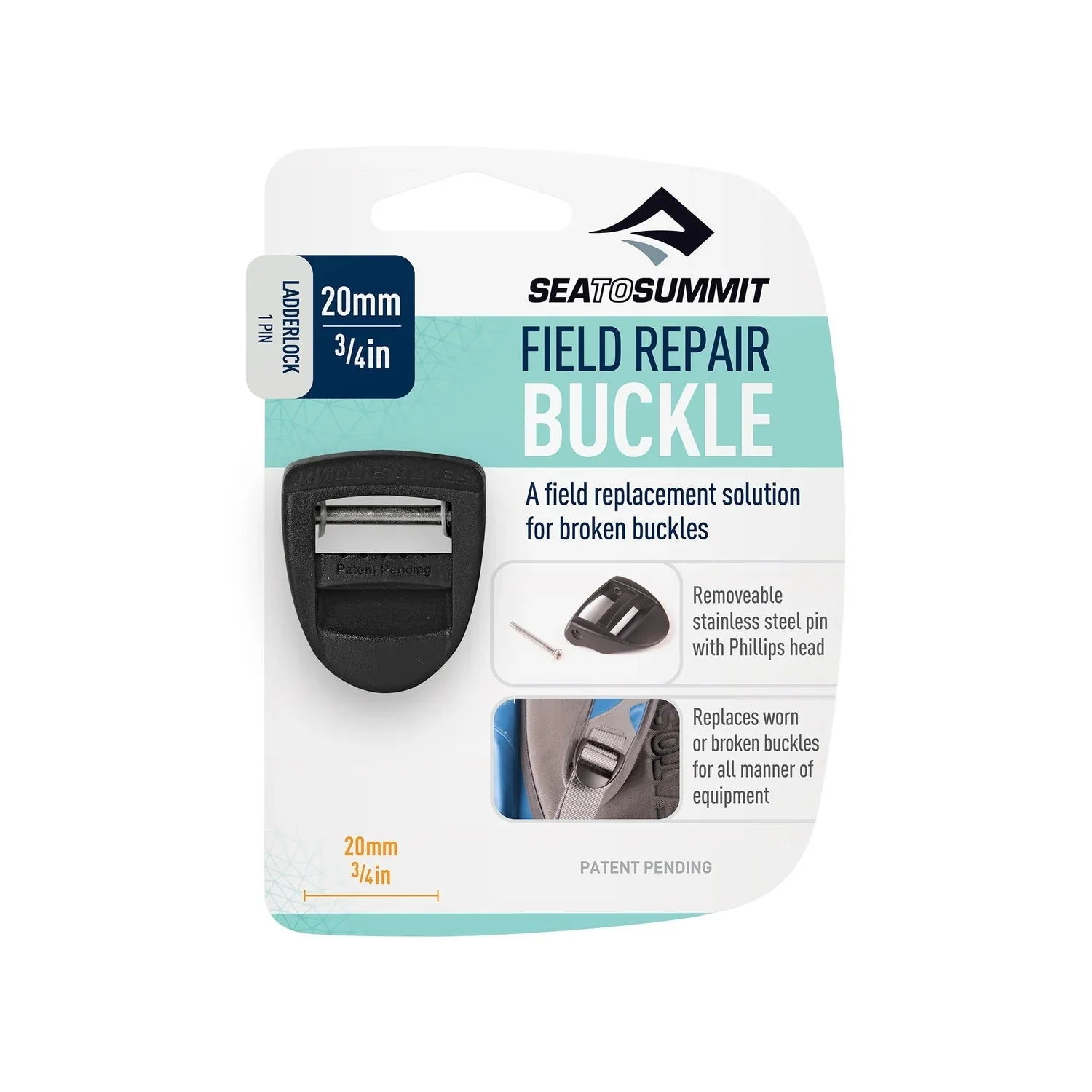 Sea to Summit Field Repair Buckles - Side Release & Ladder lock - Image 7