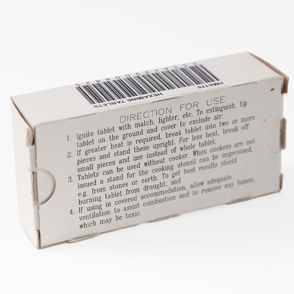 Genuine issue hexamine solid fuel tablets for cooking outdoors - Image 3