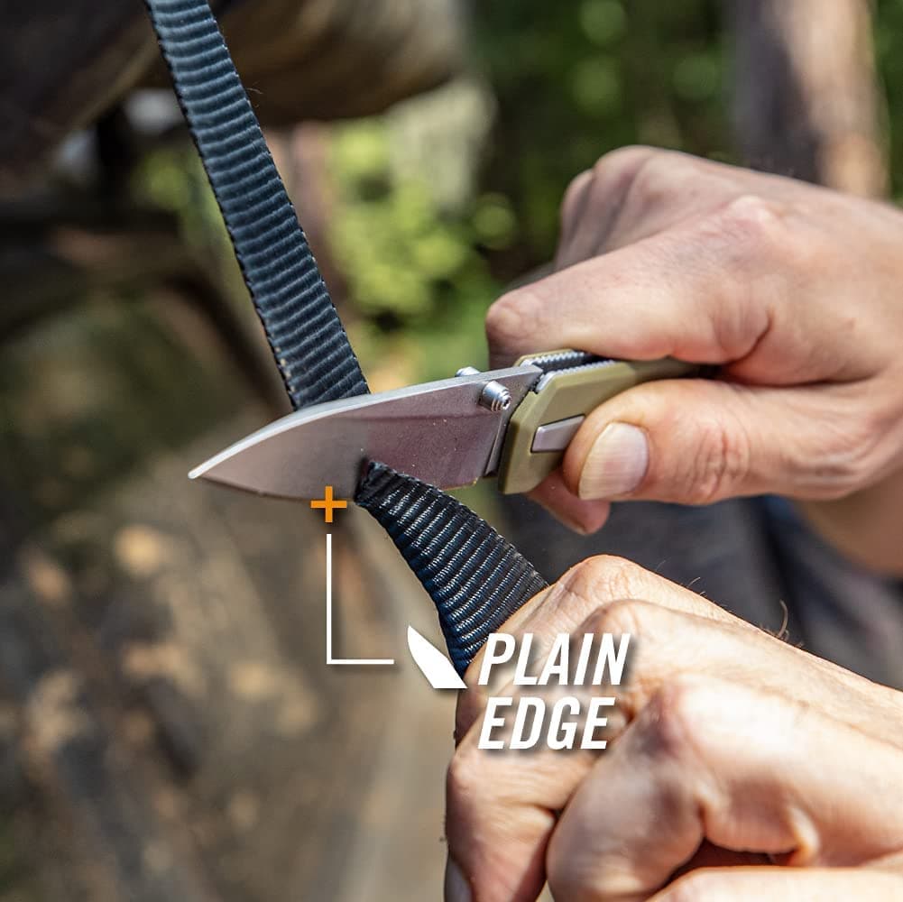 Gerber Gear Fuse Pocket Knife, 3.3 Inch Plane Edge Blade, Sage - Image 11