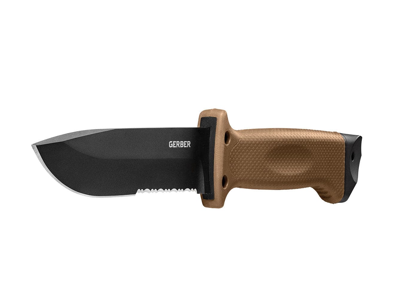 Gerber L M F II Hunting Knife Coyote Brown - Image 3