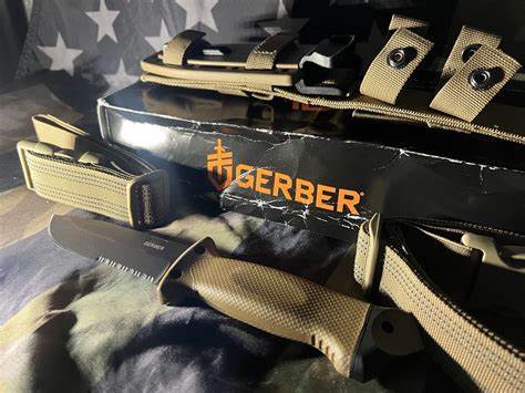 Gerber L M F II Hunting Knife Coyote Brown - Image 7