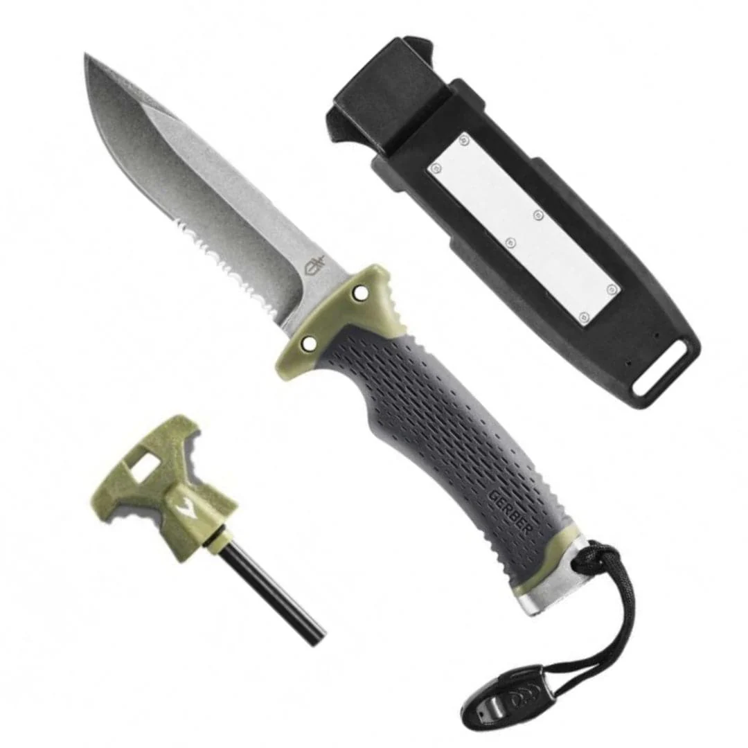 Gerber Ultimate Fixed Blade Survival Knife - Image 4