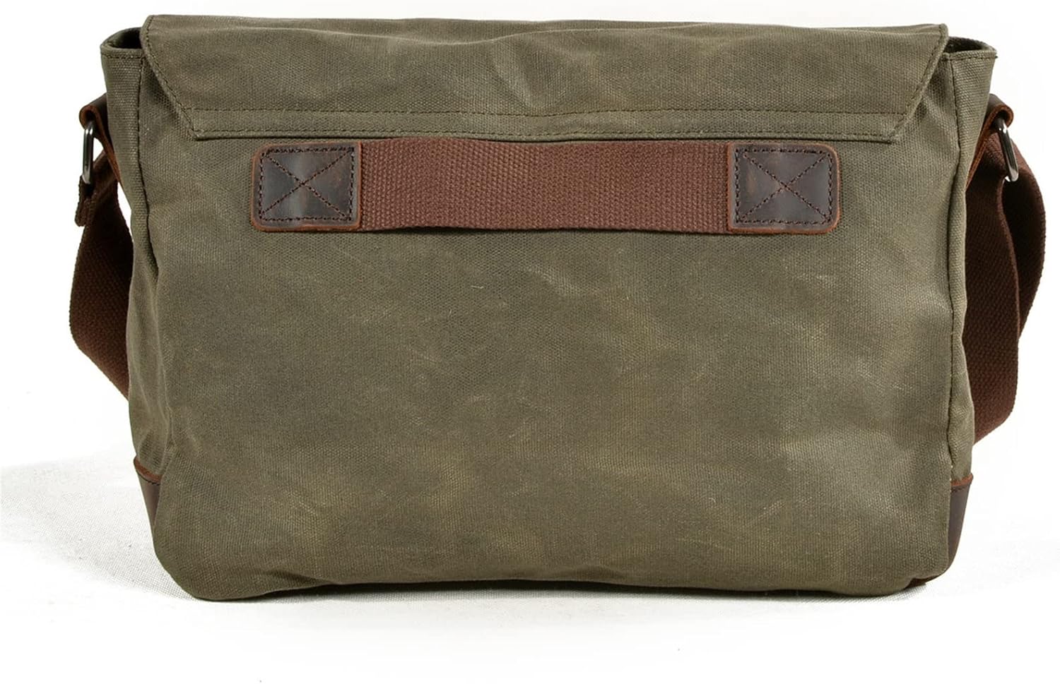 GS2 Waxed Leather Messenger Satchel Shoulder Bags vintage Retro Style - Image 7