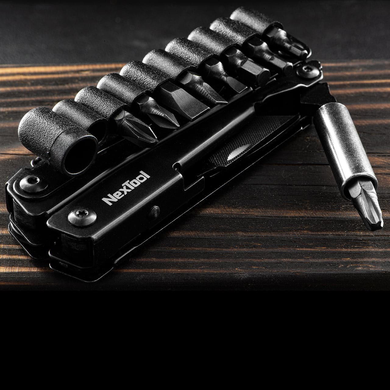 RECON GS2S NEXTOOL NE20151 Multi-Tool with 9 piece screwdriver set, Black Knight - Image 5