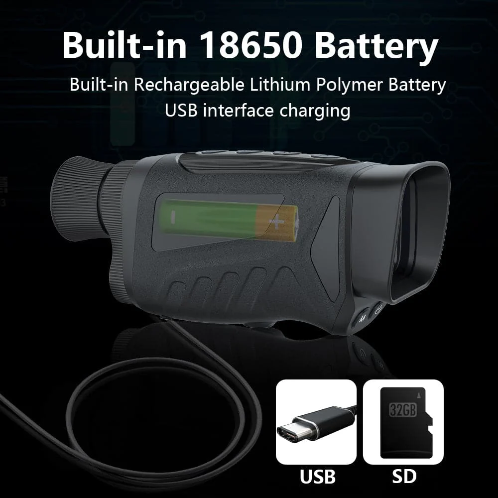 GS2U RECON DT190 Hand Held Digital Night Vision with photo and video modes - Image 18