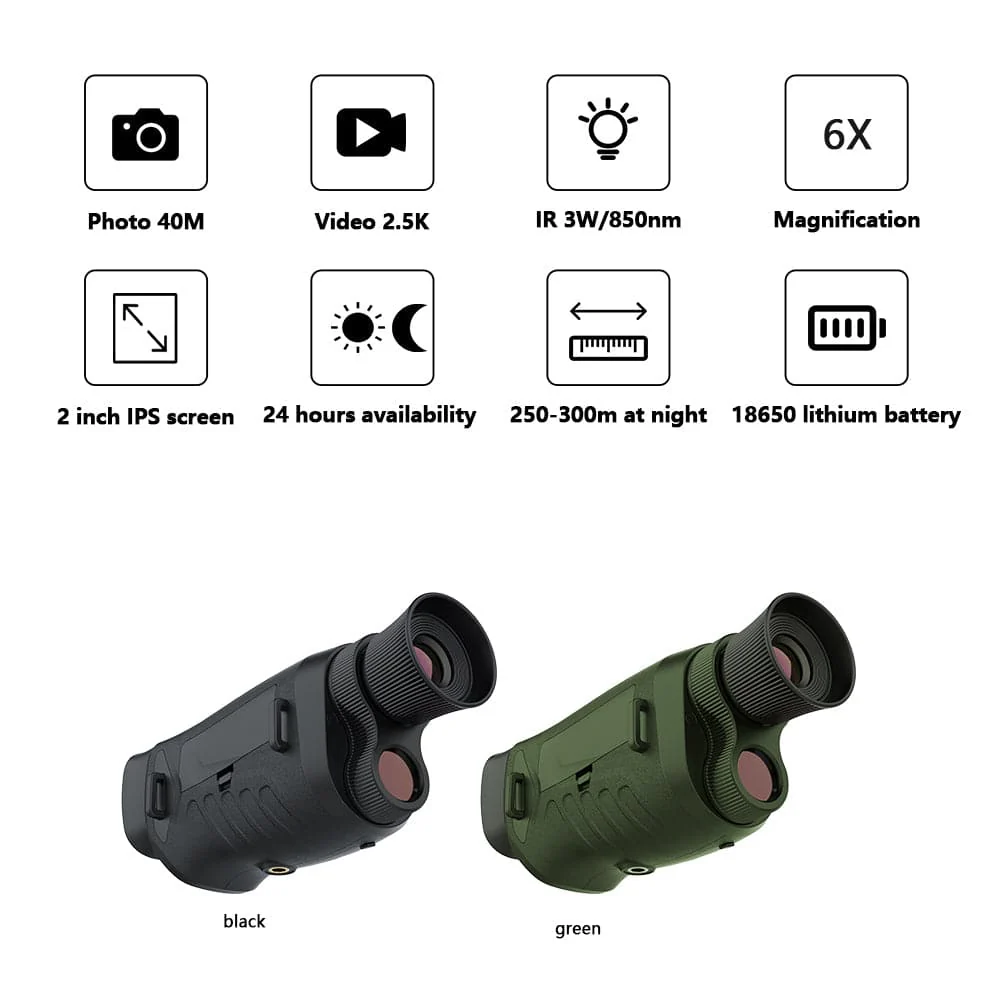 GS2U RECON DT190 Hand Held Digital Night Vision with photo and video modes - Image 9