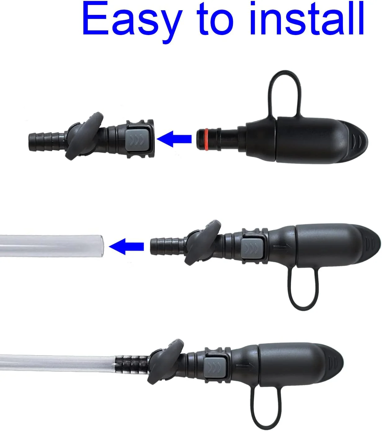 RECON GS2 Hydration Bite Valve push in with on/off switch - Image 6