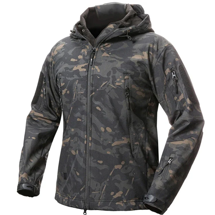 RECON GS2 M25 2.0 Tactical Soft Shell Shark Skin Jacket with Hood - Image 12