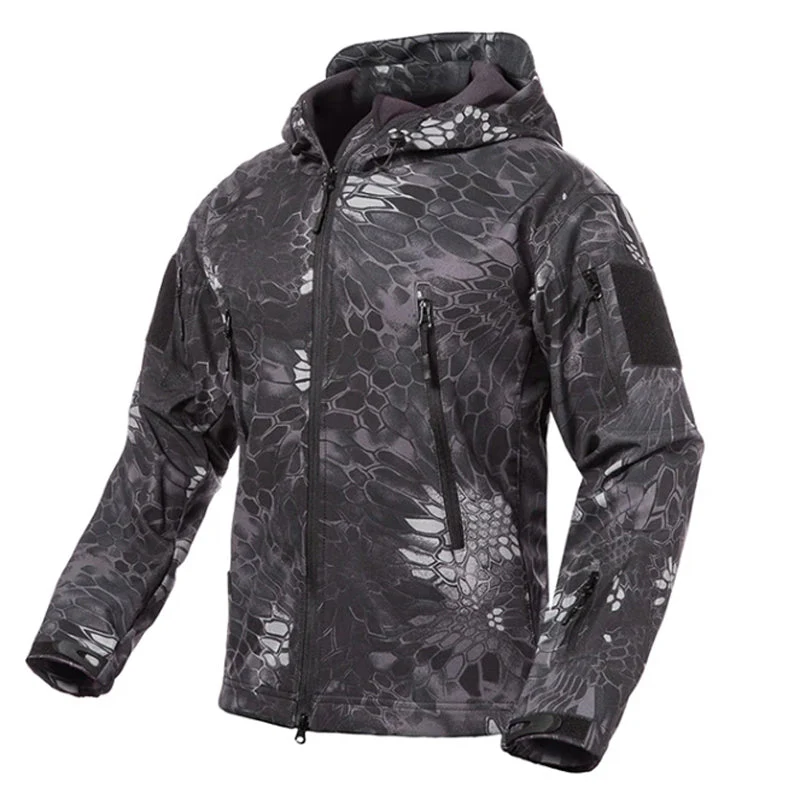 RECON GS2 M25 2.0 Tactical Soft Shell Shark Skin Jacket with Hood - Image 13