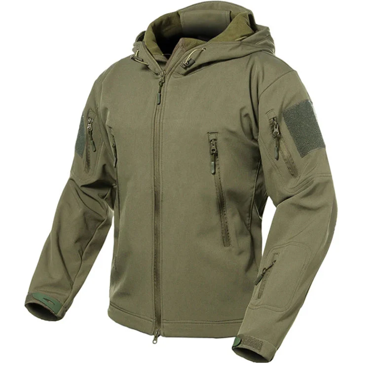 RECON GS2 M25 2.0 Tactical Soft Shell Shark Skin Jacket with Hood - Image 20