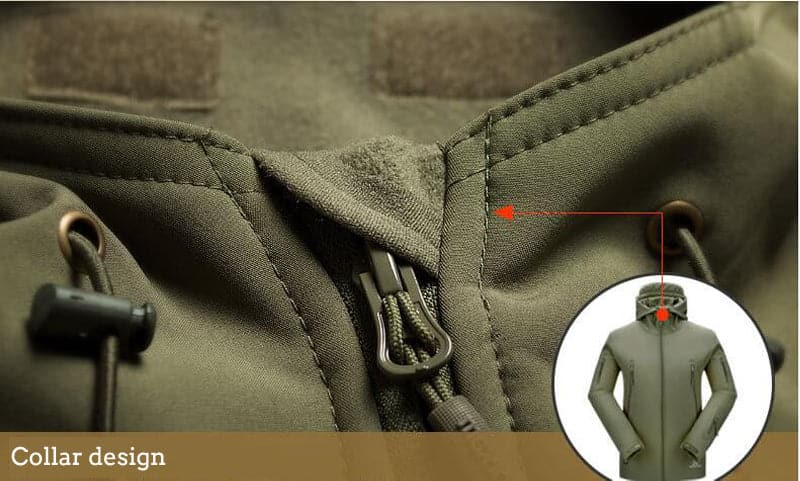 RECON GS2 M25 2.0 Tactical Soft Shell Shark Skin Jacket with Hood - Image 23