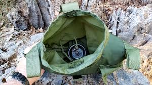Military Genuine 5 Qrt U.S collapsible Bladder canteen, river crossing aid. - Image 4
