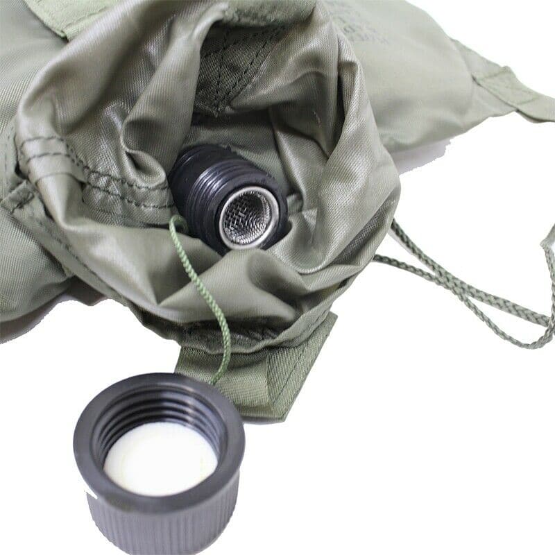 Military Genuine 5 Qrt U.S collapsible Bladder canteen, river crossing aid. - Image 6