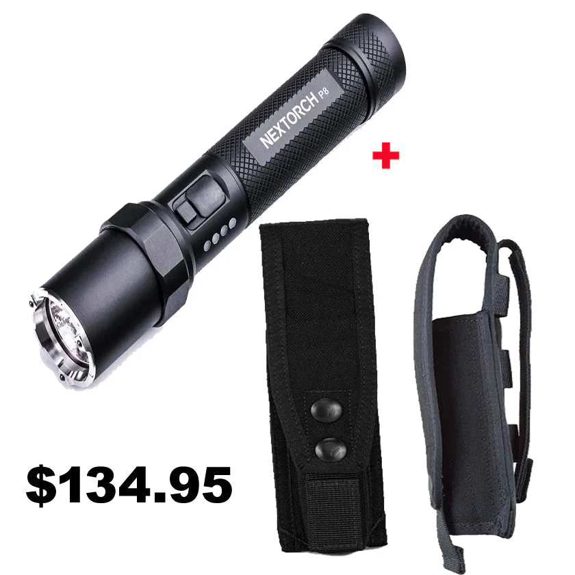 NexTorch NXP8 H P-Series Rechargeable High Output LED Torch - Image 3