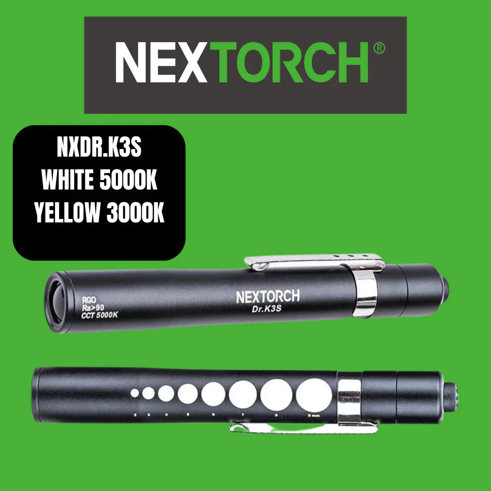 Nextorch Dr.K3S Medical LED Pen Light, Penlight with Pupil Gauge - Image 11