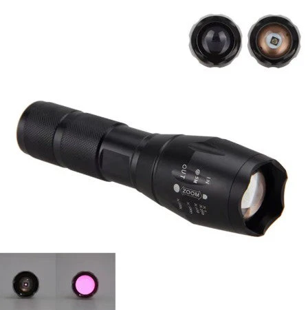 RECON GS2 T6 Range of LED Specialist Flashlights- Green, Blue, White, Blue & Infra Red - Image 11