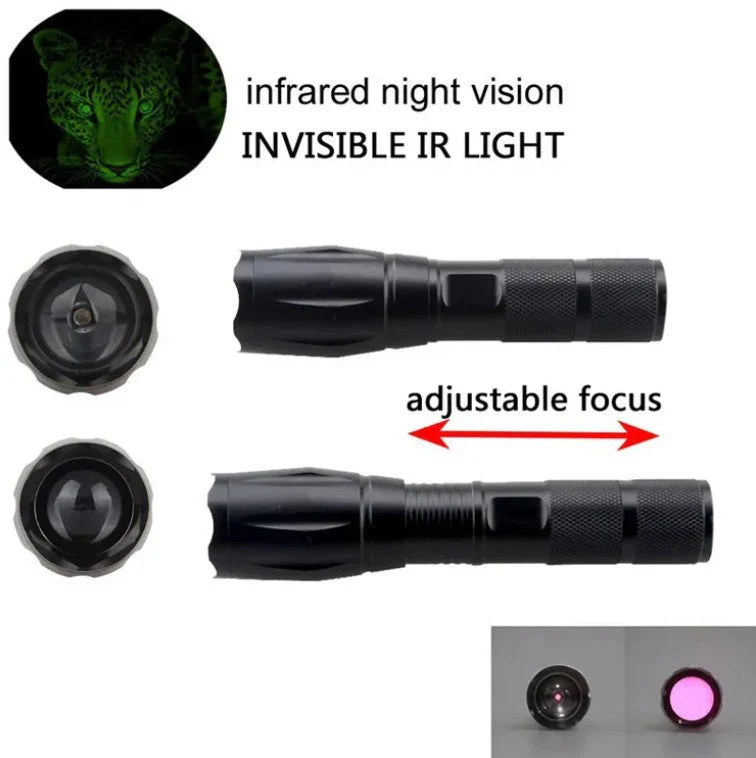 RECON GS2 T6 Range of LED Specialist Flashlights- Green, Blue, White, Blue & Infra Red - Image 17