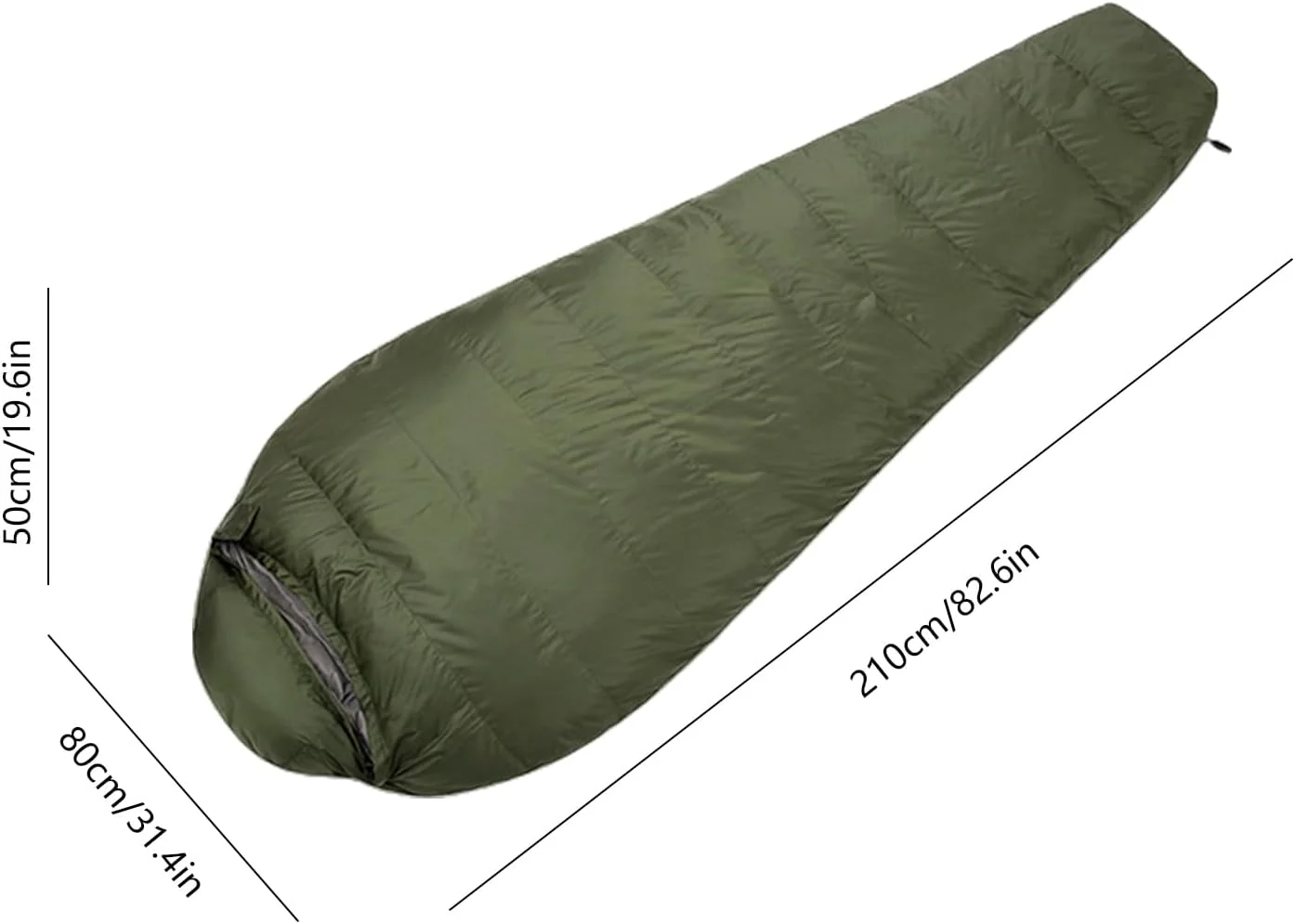 RECON 6 GS2 2.0 APLSB Tactical 3 season down sleeping bag -5 to + 10 c - Image 3