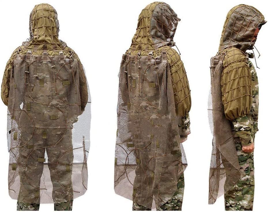 Recon M22 Vector Hood  Base Tactical Sniper Ghillie Top Multi - Cam - Image 10