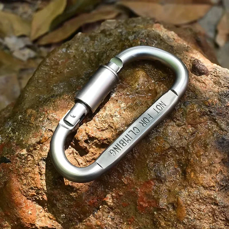 RECON GS2 6-Piece 8 cm Locking Carabiners (Aluminum Alloy) - Image 6