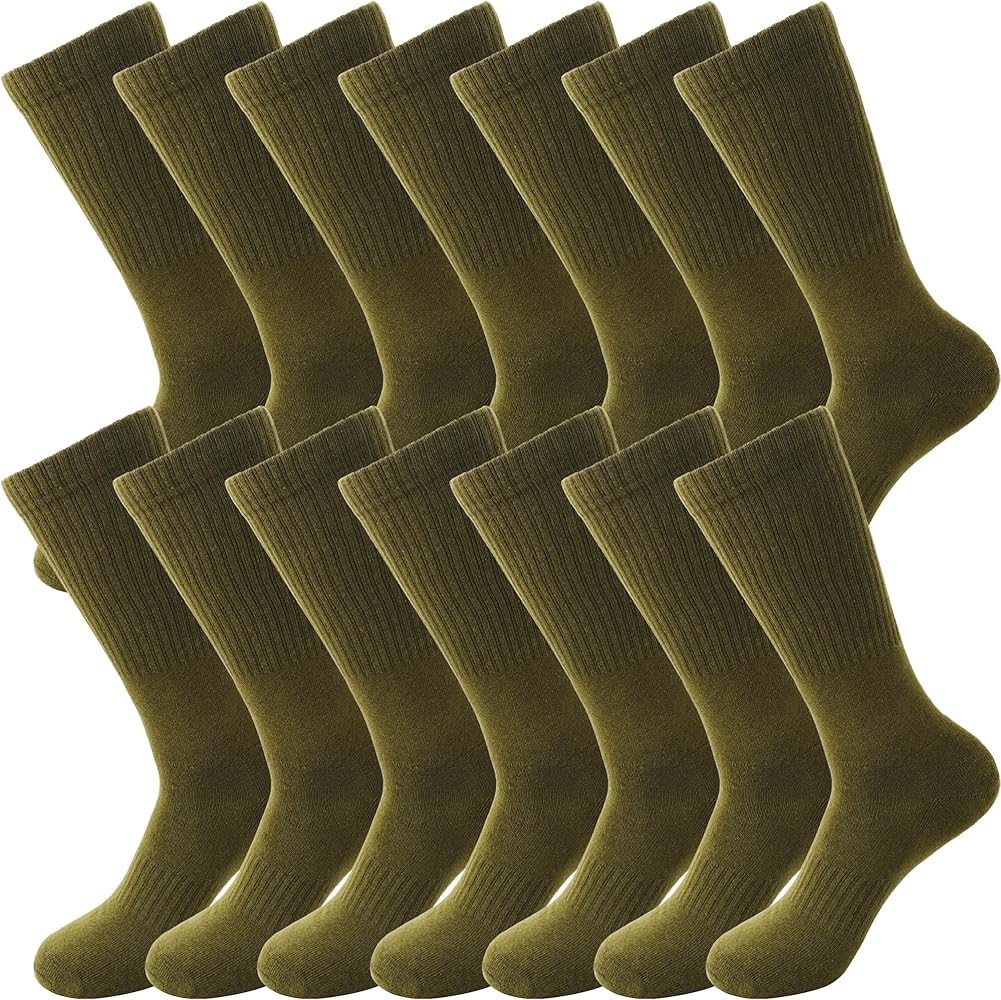 Recon GS2 7 Pairs Military Boot Socks One Size fits all  85% Cotton - Image 2