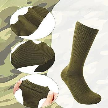 Recon GS2 7 Pairs Military Boot Socks One Size fits all  85% Cotton - Image 3