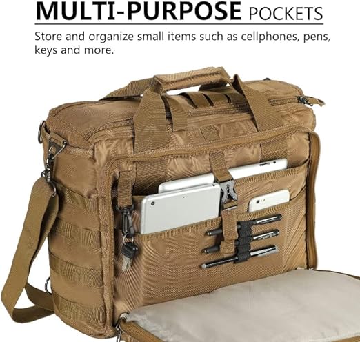 RECON GS2 / A025 25L Tactical Multi Functional MOLLE Briefcase/Messenger Bag - Image 11