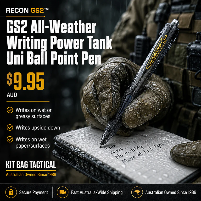 RECON GS2 All-Weather Writing Power Tank Uni Ball Point Pen - Image 3