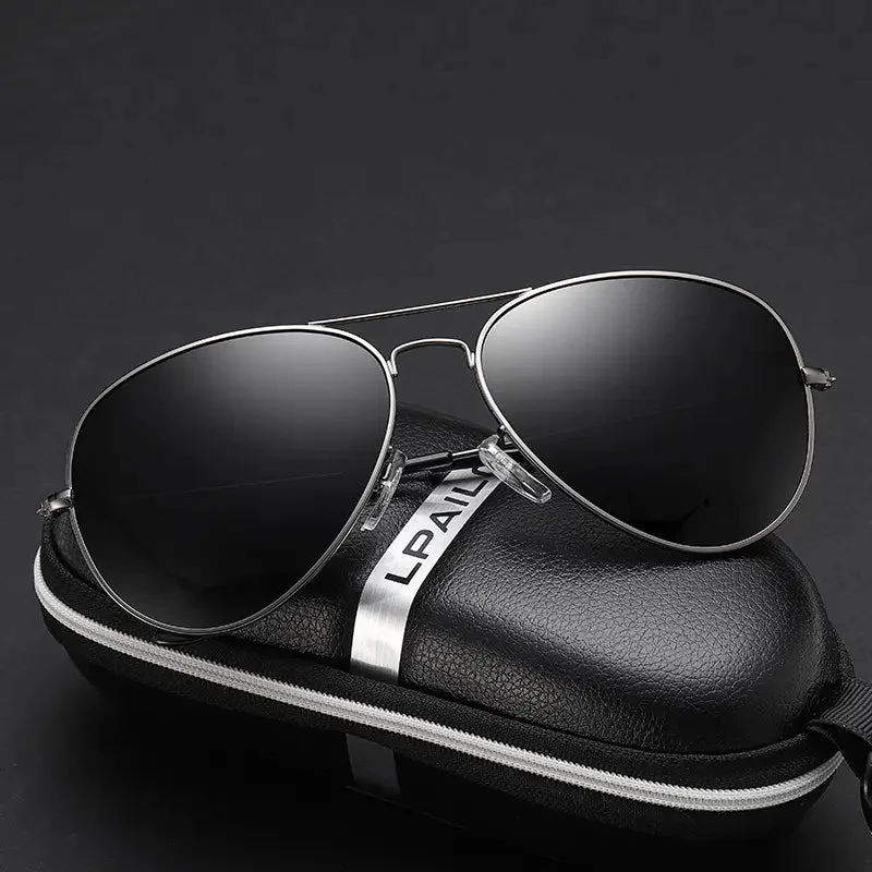 RECON GS2 Classic Aviator Polarized Lens UV400 Sunglasses - Image 5