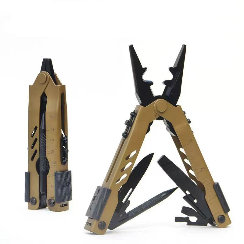 RECON GS2  Coyote Tan Slide Opening Multi Tool