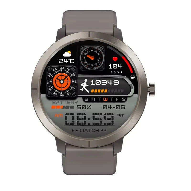 RECON GS2 DM76 GPS Smartwatch – 1.32” AMOLED Display, 5ATM Waterproof, Multi-GNSS (GLONASS, Galileo, BDS, NAVIC, QZSS) - Image 2
