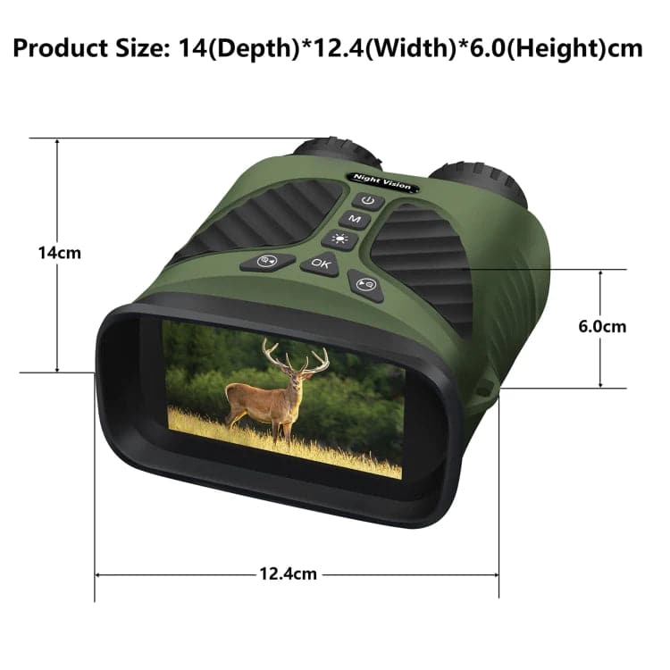 RECON GS2 DT390 Digital IR Night Vision binoculars 8X Digital Zoom with 3'' Screen Day & Night Function - Image 3