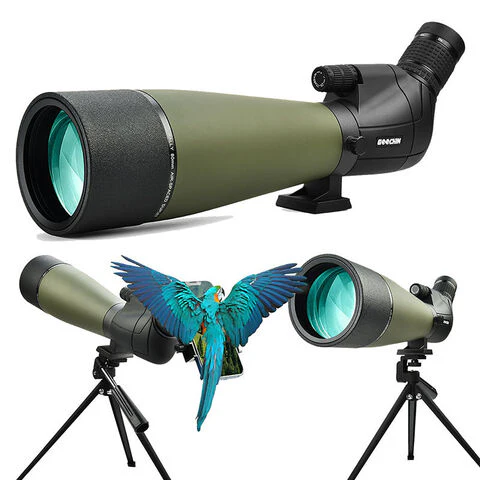 RECON GS2 High Definition BAK4 Powerful nitrogen Filled Waterproof 25-75x80 Spotting Scope with Tripod And Carry Bag - Image 12
