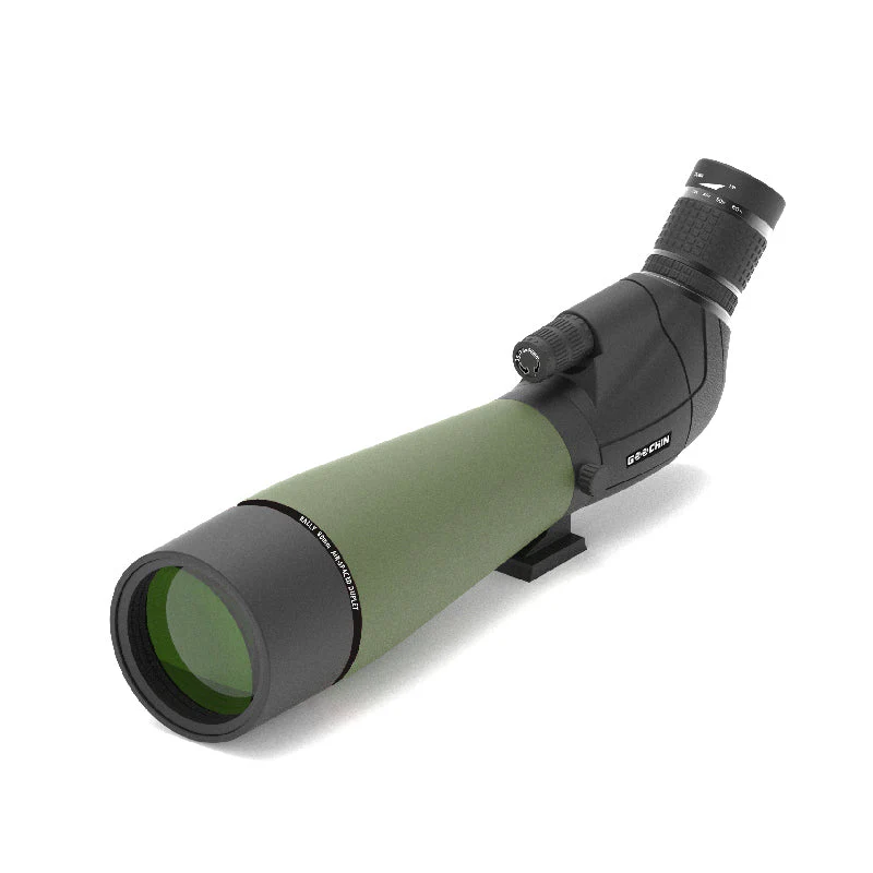RECON GS2 High Definition BAK4 Powerful nitrogen Filled Waterproof 25-75x80 Spotting Scope with Tripod And Carry Bag - Image 6