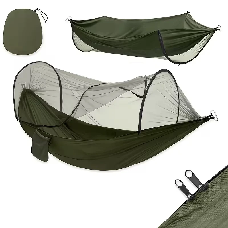 RECON GS2 Hooped Hammock with anti Mosquito Net,250Kg Max Load - Image 3