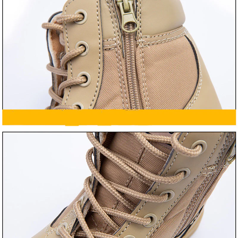 RECON GS2 Kids Side Zip Combat Boots - Image 5