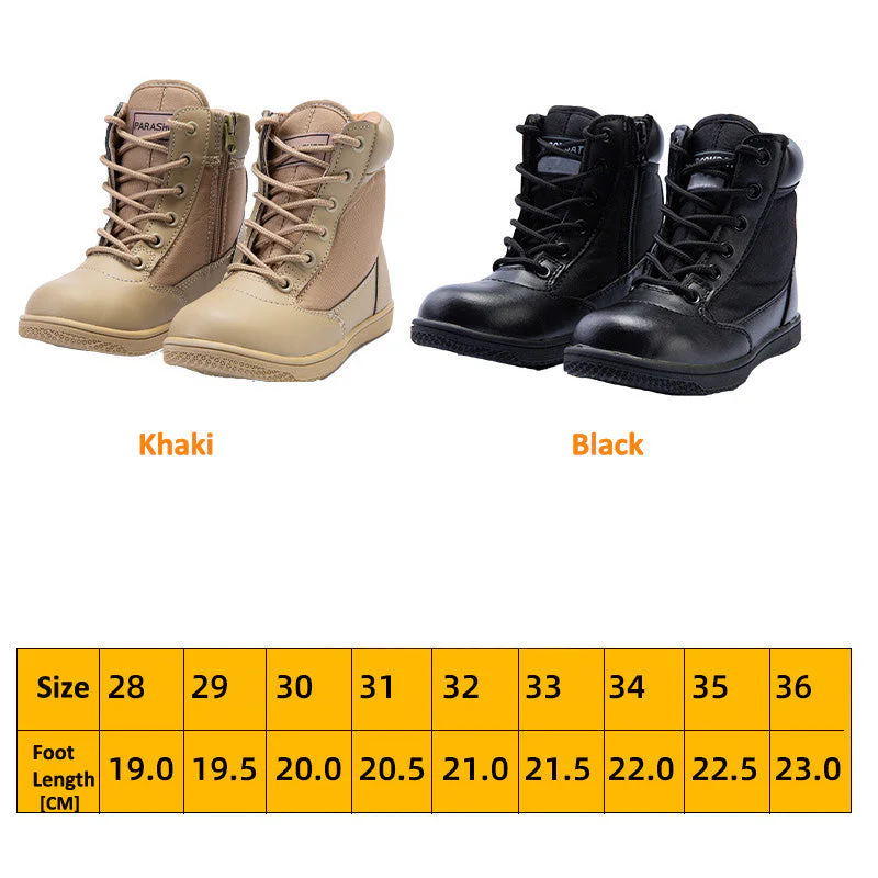 RECON GS2 Kids Side Zip Combat Boots - Image 9