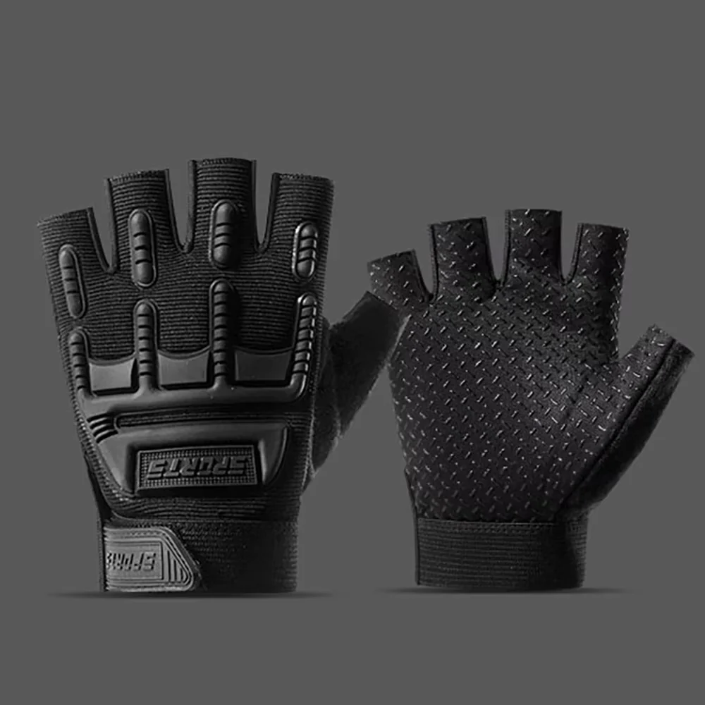 RECON GS2 Kids Tactical Fingerless Non slip Army Gloves "Wolverine" - Image 4