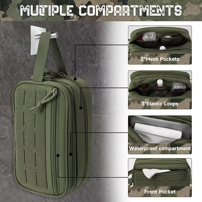 RECON GS2 LiFstyle™ Toiletries Tactical MOLLE Bag - Image 2