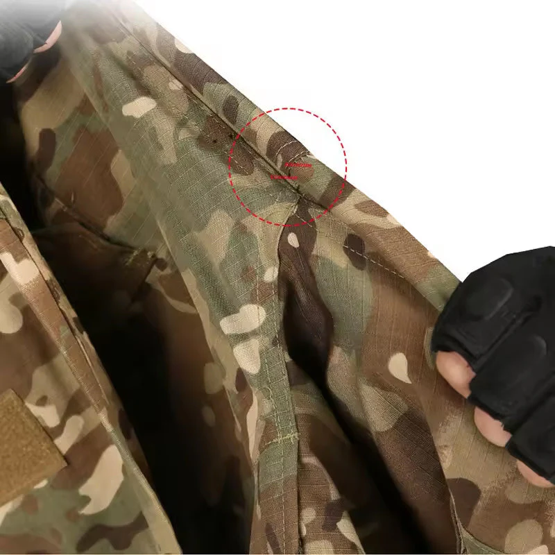 RECON GS2 M95 Kids Style Rip Stop Camo Pants & Shirt clothing Sets - Image 5