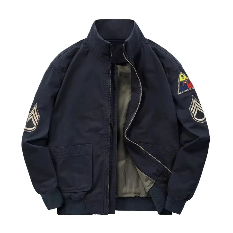 RECON GS2 MA2 Retro Jacket with ww2 insignia - Image 4