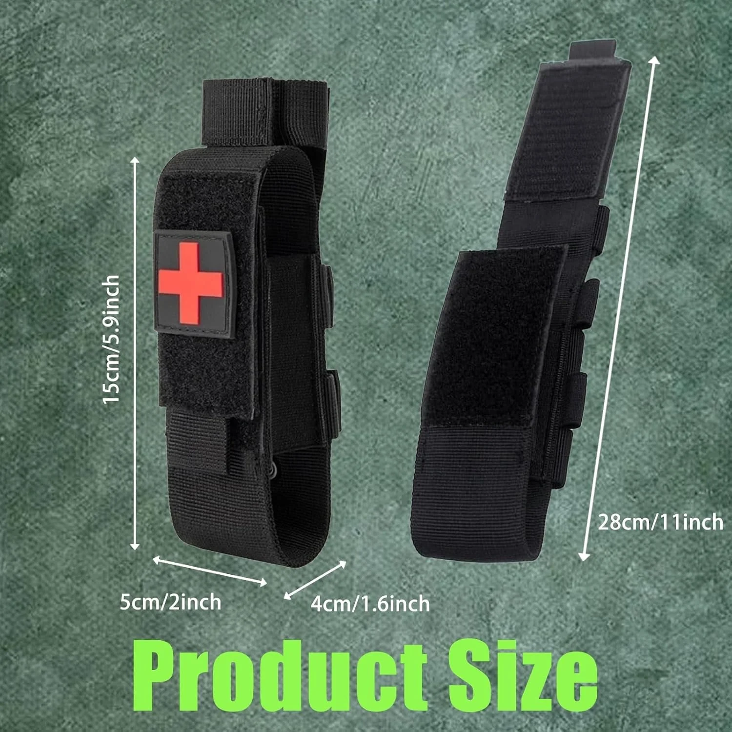 RECON GS2 MK2 Tourniquet & Trauma Shears Pouch MOLLE or Belt Mounted - Image 4