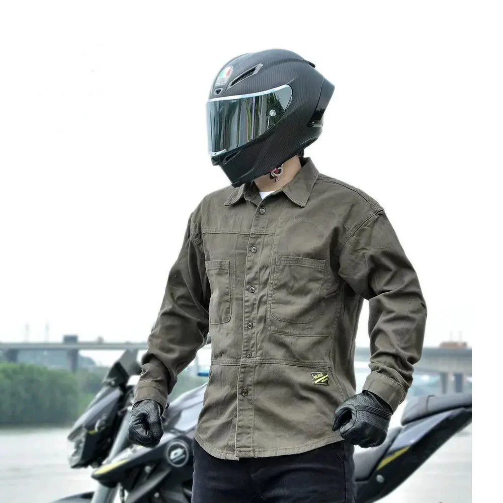 RECON GS2 Motorcycle Protective Shirt Jacket CE Certified - Image 12
