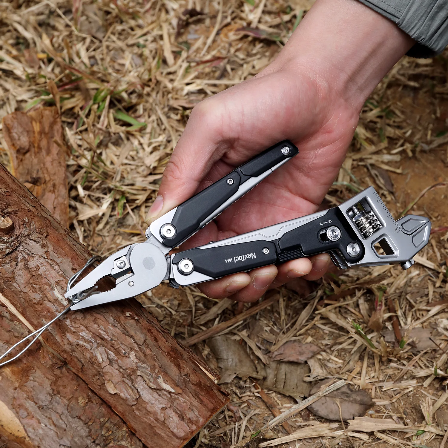 RECON GS2 Nextool W4 Multifunctional Pliers Adjustable Ratchet Wrench Multitool - Image 7